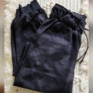 lululemon athletica Black Charcoal Camo Joggers